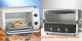 Toaster-oven-VS-convection-toaster-oven
